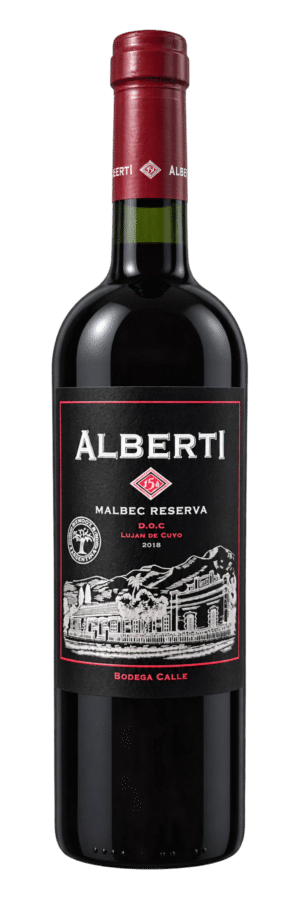 Alberti 154 2018 Malbec DOC Luján de Cuyo bottle