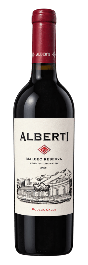 Alberti 154 2021 Malbec Reserva bottle