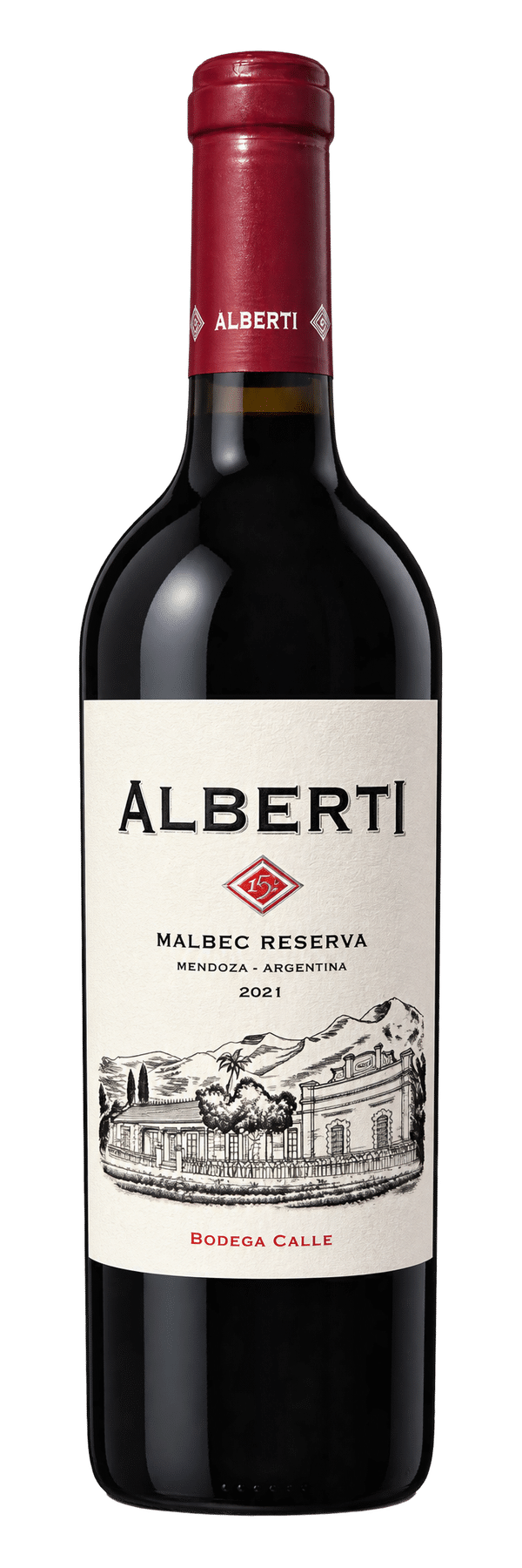 Alberti 154 2021 Malbec Reserva bottle