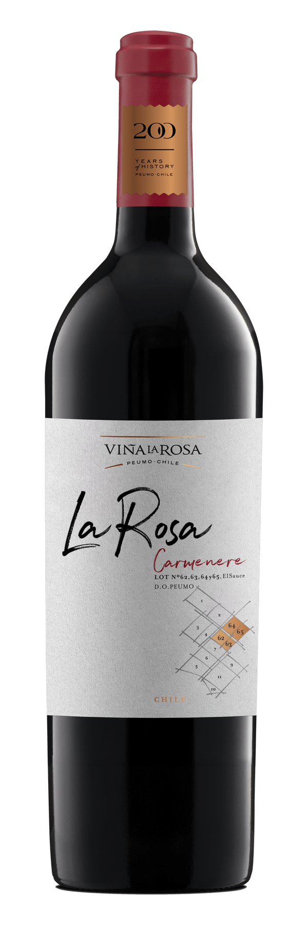 Viña La Rosa 2024 Carmenère El Sauce bottle