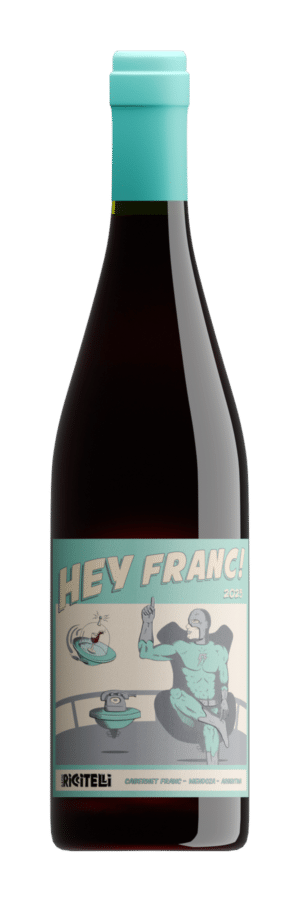 Riccitelli 2025 Hey Franc! Cabernet Franc bottle